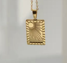 Load image into Gallery viewer, You are my Sun & Moon Medallion