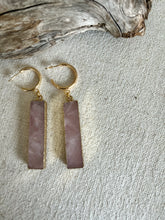 Load image into Gallery viewer, Rose Coloured Earrings