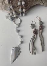 Load image into Gallery viewer, Simple Suede Dangle Earrings